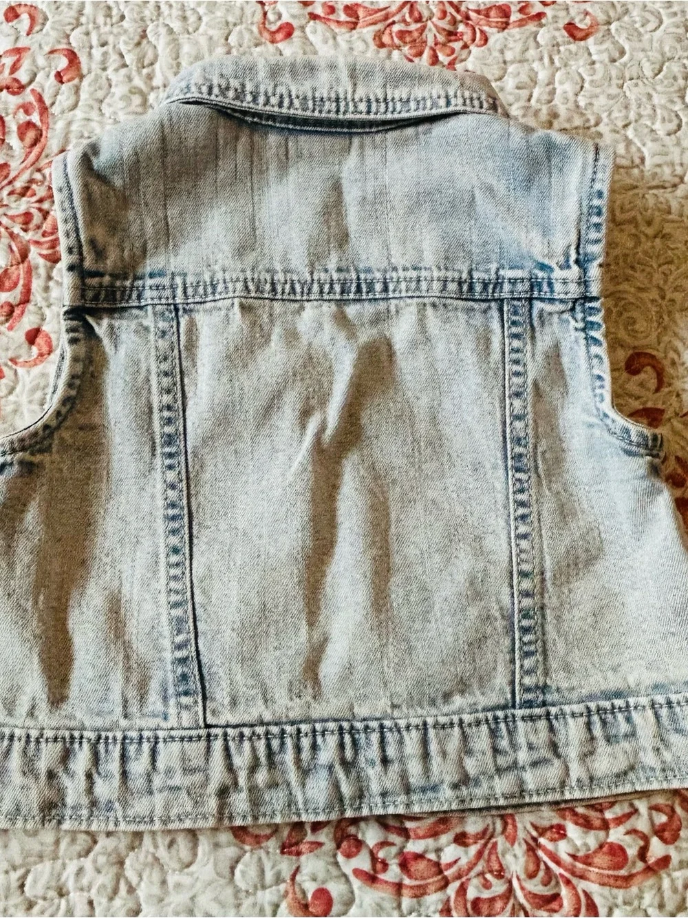 OshKosh B'gosh Light Blue Denim Vest for Girls